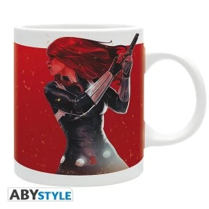 Marvel - Black Widow On Fire Mug