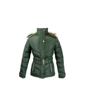 Coldstream Womens/Ladies Cornhill Quilted Coat (L) (Fern)