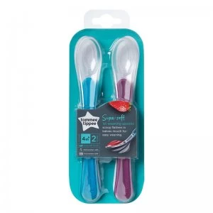 Tommee Tippee Supa-Soft Weaning Spoons 4m+