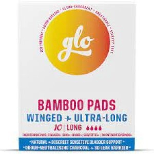 Flo Bamboo Ultra-Long Pads For Sensitive Bladder (10 Pads)