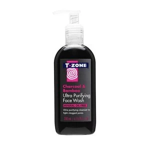 T-Zone Charcoal and Bamboo Ultra Purifying Face Wash 200ml