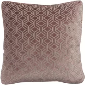 Paoletti Avenue Cushion Cover (One Size) (Blush Pink)