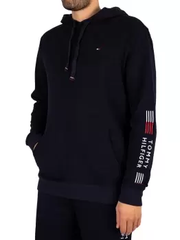 Lounge Chest Logo Pullover Hoodie