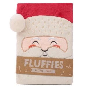 Christmas Santa Fluffies Notepad/Notebook