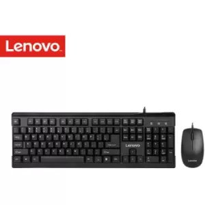 Lenovo MK618 Wired Keyboard & Mouse Bundle