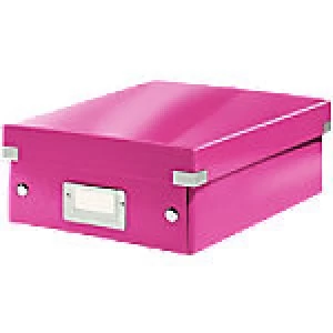 Leitz Click & Store Small Organiser Box, Pink