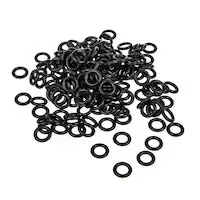 OcUK Tech Labs Noise Dampening O-Rings for Cherry MX Keyboards - Black - 125 pieces