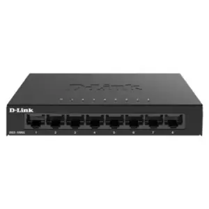 D-Link DGS-108GL network switch Unmanaged Gigabit Ethernet (10/100/1000) Black