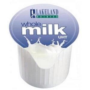 Lakeland UHT Full Fat Milk Pots 12ml Pack of 120 386121
