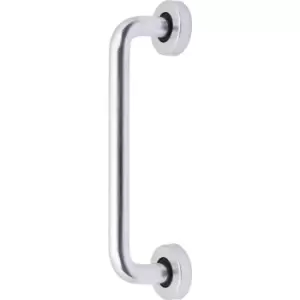 Eclipse D Shape Aluminium Pull Handle 225mm in Silver