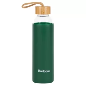 Barbour Glass Water Bottle Green