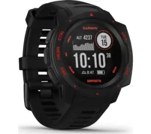 Garmin Instinct Esports Edition Smartwatch - Black Lava