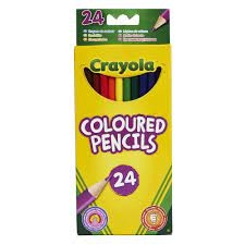 Crayola Colour Pencils 24 pack - wilko