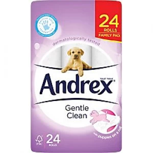 Andrex Gentle Clean 24 Toilet Rolls
