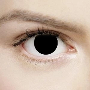 Blind Black 1 Day Halloween Coloured Contact Lenses (MesmerEyez XtremeEyez)
