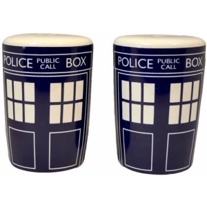 Doctor Who - Tardis Ceramic Salt & Pepper Shakers