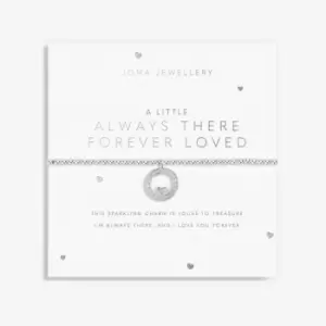 A Little 'Always There Forever Loved' Bracelet 5818