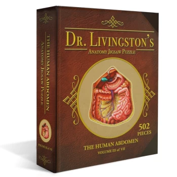 Dr Livingstons Anatomy Volume III: The Human Abdomen Jigsaw Puzzle - 502 Pieces
