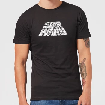 Star Wars: The Rise Of Skywalker IW Trooper Filled Logo Mens T-Shirt - Black - 5XL