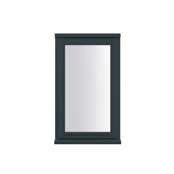 Anthracite Grey Double Glazed Timber Window - 1195x625mm