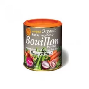 Marigold Organic Swiss Vegetable Reduced Salt Bouillon Powder 140g