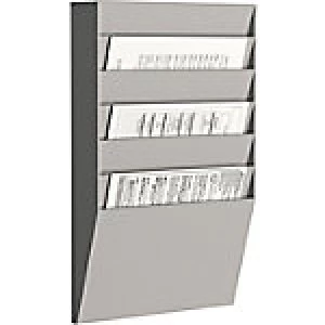 Paperflow Horizontal Organisers 6 x A4 Grey