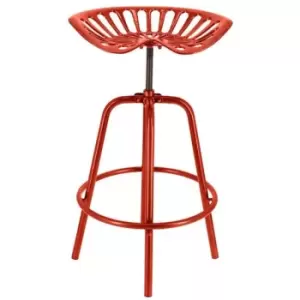 Bar Tractor Chair Red Esschert Design Red