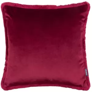 Freya Cushion Berry, Berry / 45 x 45cm / Polyester Filled