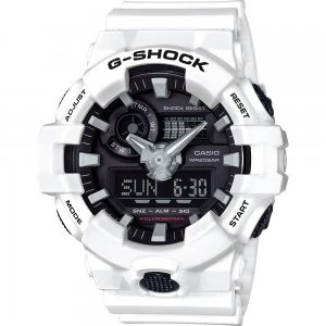 Casio G-SHOCK Standard Analog-Digital Watch GA-700-7A - White