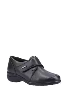 'Cranham 2' Leather Touch Fastening Ladies Shoes