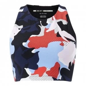 DKNY Camouflage Crop Top - Multi