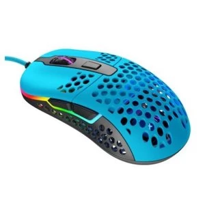 XTRFY M42 Wired Optical Ultra-Light Gaming Mouse, USB, 400-16000 DPI, Omron Switches, Adjustable RGB, Modular Design, Miami...