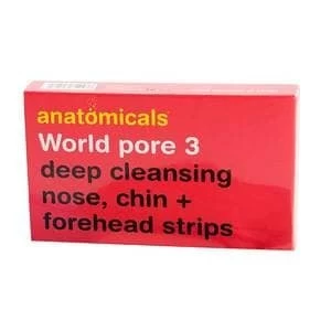 Anatomicals. World Pore 3. Nose Forehead and Chin Strips