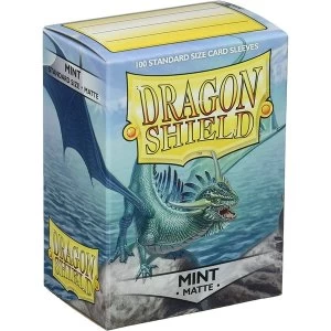 Dragon Shield Mint Matte Card Sleeves - 100 Sleeves