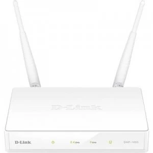 D-Link DAP-1665 DAP-1665 WiFi access point 1.2 Gbps 2.4 GHz, 5 GHz