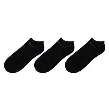 DKNY 3 Pack Jefferson Liner Socks Mens - Black