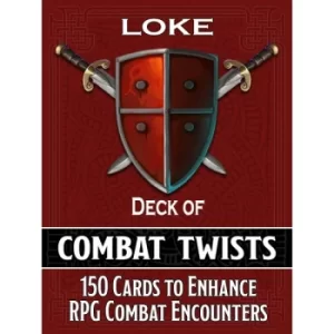 Loke's Deck of Combat Twists Card Game
