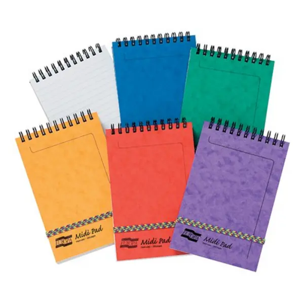 Europa Clairefontaine Europa Midi Notepad 152x102mm Assortment A (Pack of 10) 4935 4935