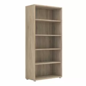 Prima Bookcase 4 Shelves In Oak Effect