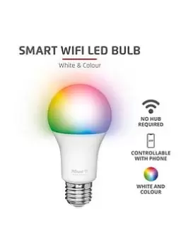 Trust E27 Smart WiFi Bulb - White & Colour