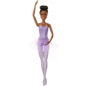 Barbie You Can be Anything Ballerina with Tutu and Sculpted Toe Shoes
