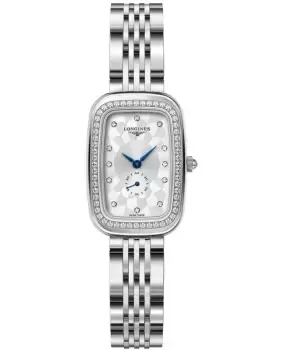 Longines Equestrian Silver Dial Stainless Steel Womens Watch L6.141.0.77.6 L6.141.0.77.6