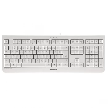 Cherry KC-1000 Low Profile Keyboard - Light Grey