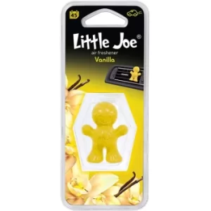 Little Joe Yellow Vanilla Scented Car Air Freshener (Case of 6)