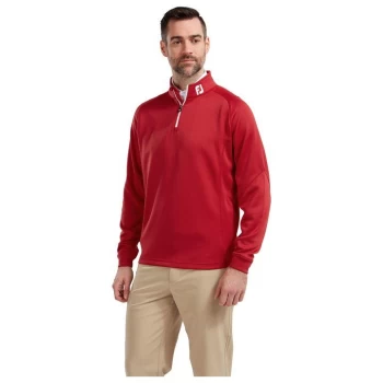 Footjoy Chillout Pull Over Mens - Red