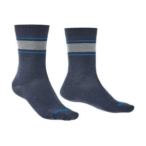 Bridgedale EVERYDAY Sock / Liner Merino Performance Mens - Medium Sodalite Blue