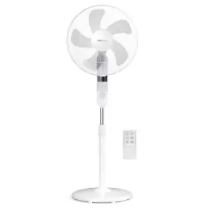 16-Inch Pedestal Fan with 4 Fan Modes and Remote Control
