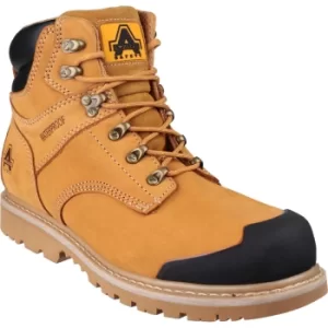 Amblers Mens Safety FS226 Goodyear Welted Waterproof Industrial Safety Boots Honey Size 10