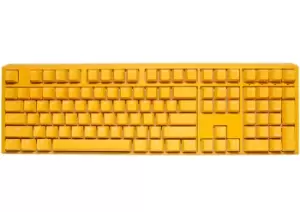 Ducky One 3 Yellow keyboard USB German