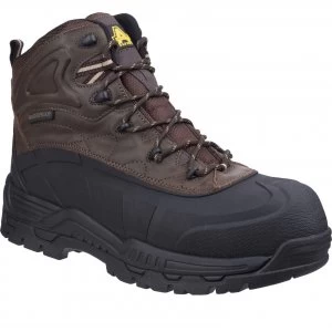 Amblers Safety FS430 Orca Safety Boot Brown Size 10